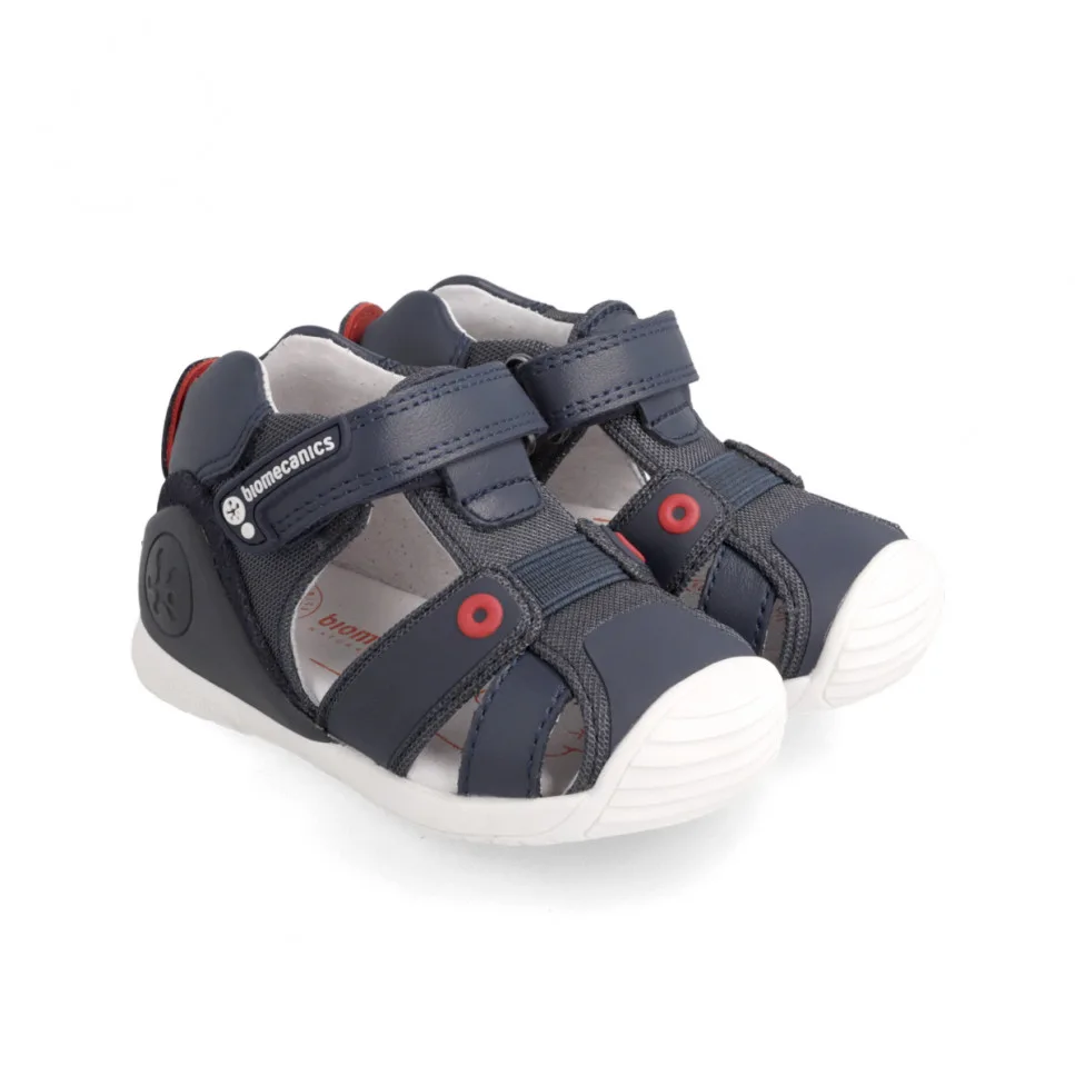 сандалии анатомические Biomecanics темно синий