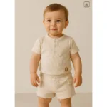 летняя двойка: футболка + шорты из лапша ткани Kitikate S60140