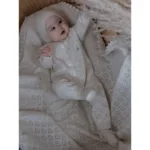 "Мамина любовь" вязаный комбинезон + шапка Наследникъ Выжанова НВ-МТ-005-НТ