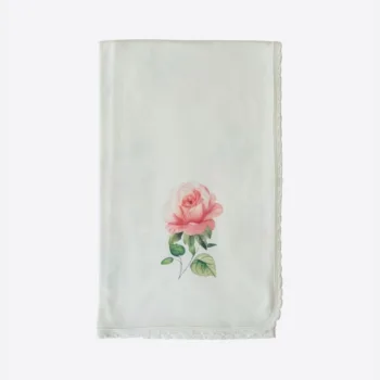 LOVE ROSES двухслойный трикотажный плед 80*90см Kitikate S60122