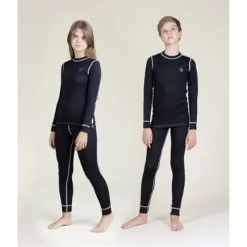 термобелье: фуфайка + кальсоны цв. черный Наследникъ Выжанова НВ8014-ЧР