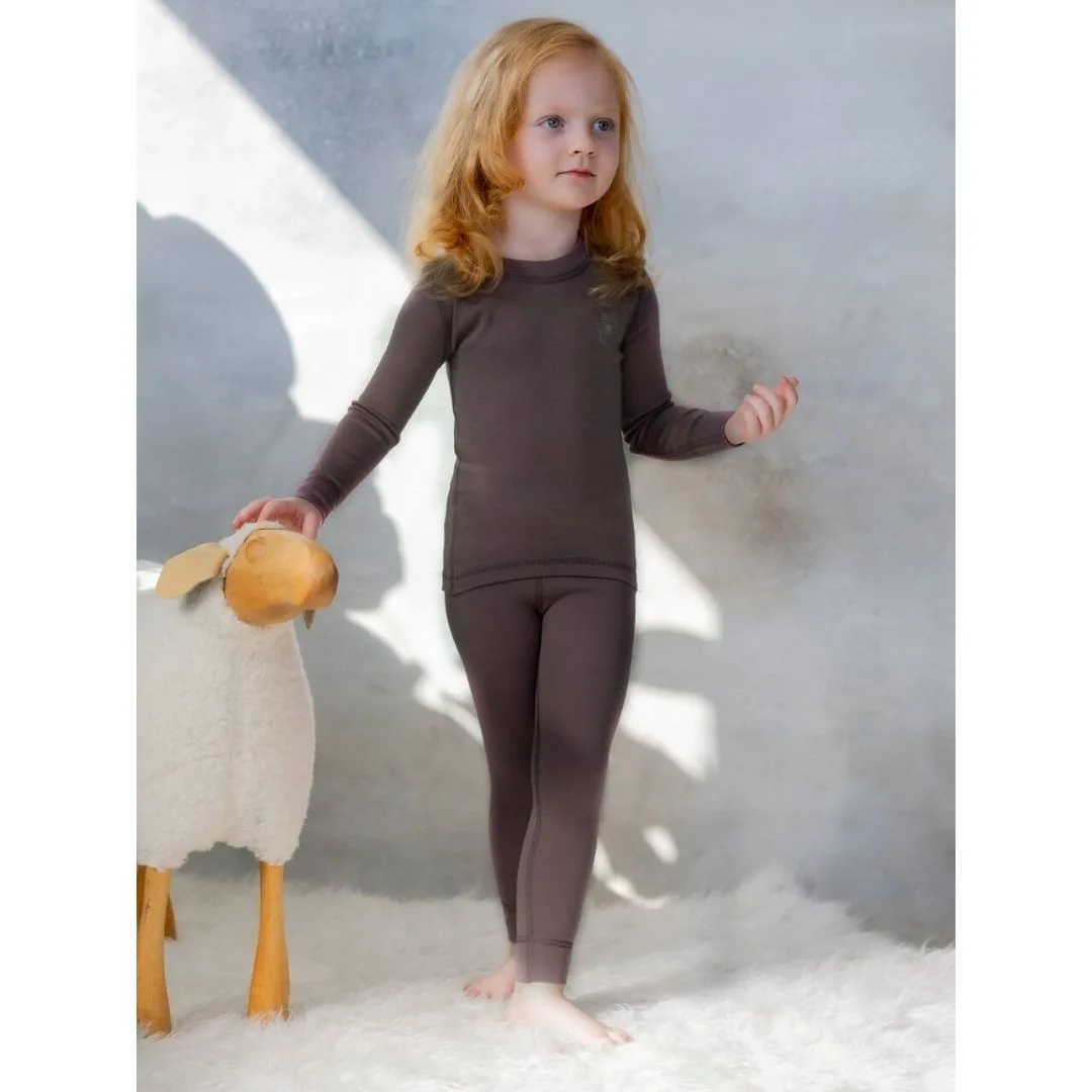 термобелье: фуфайка + кальсоны 100% шерсть мериноса Наследникъ Выжанова НВ8007-ШК