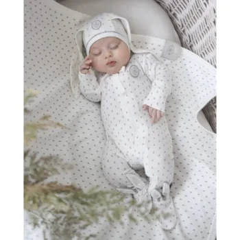 слип для новорожденного цв. зайка серый Наследникъ Выжанова 02001-02005