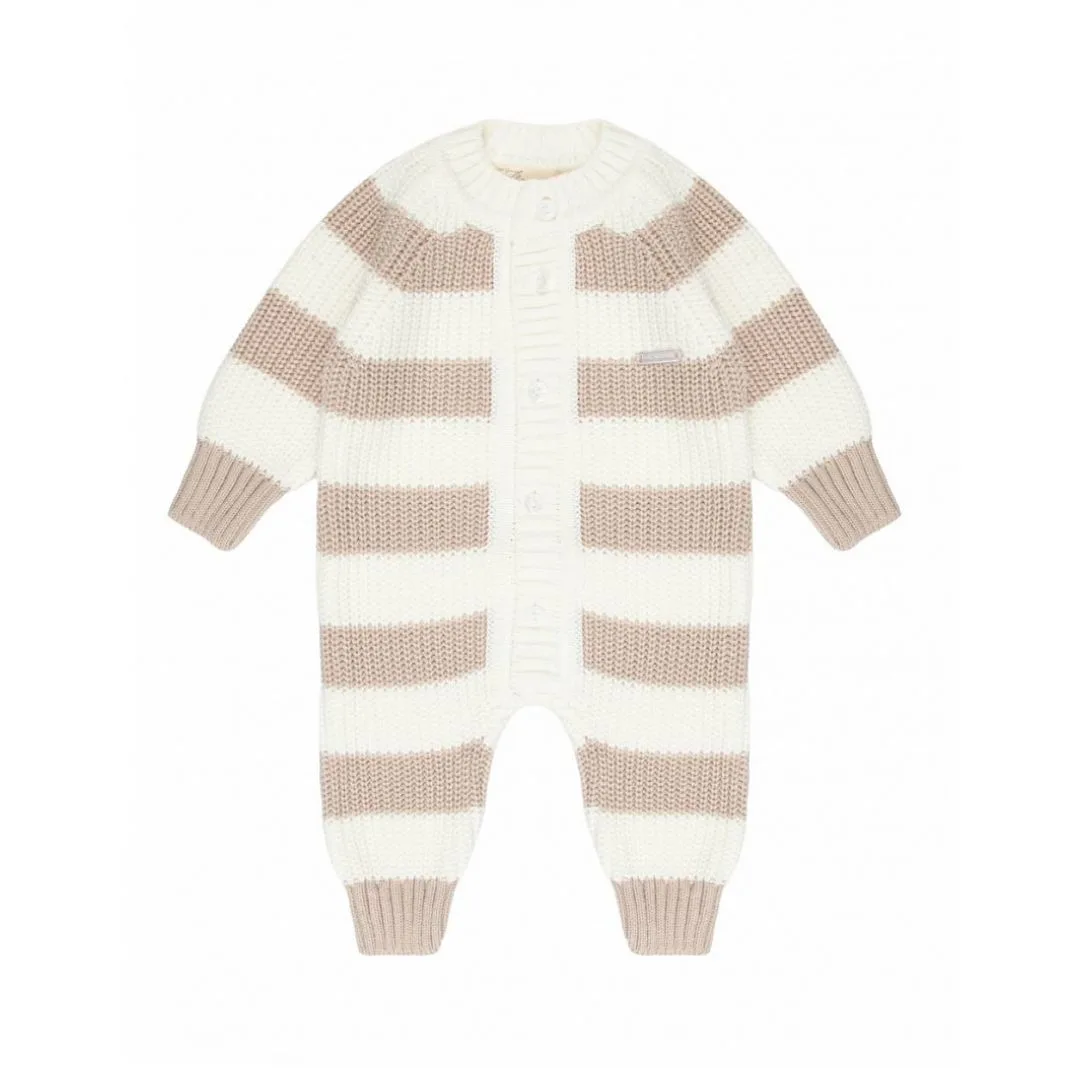 вязаный комбинезон для новорожденных Наследникъ Выжанова НВ-МТ-034-ЭК-БЖ — изображение 3