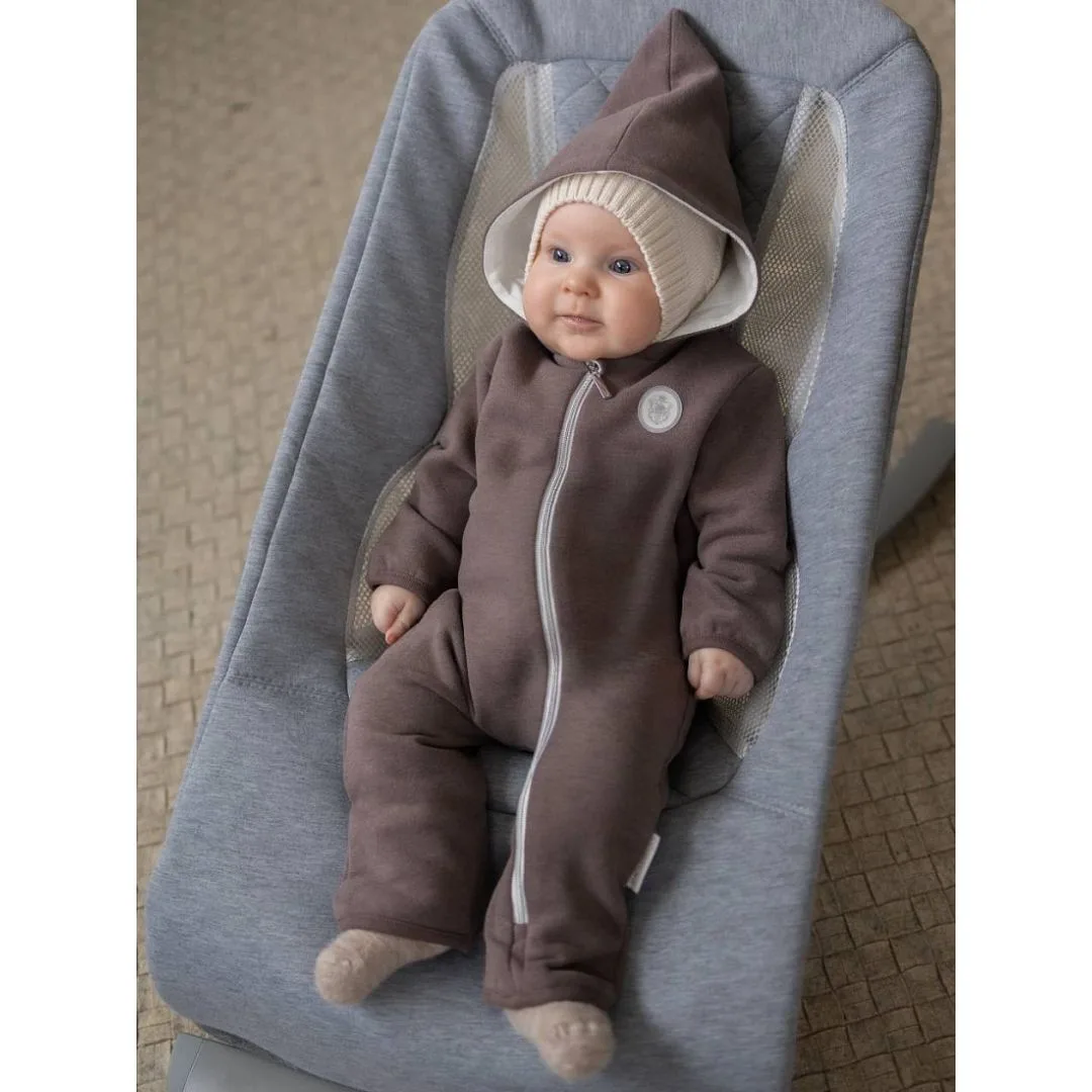флисовый комбинезон цв. кофейный мусс Наследникъ Выжанова 308-07022