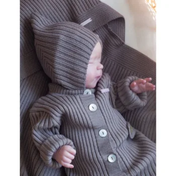 шерстяная вязаная шапка на завязках Наследникъ Выжанова НВ2003-МС