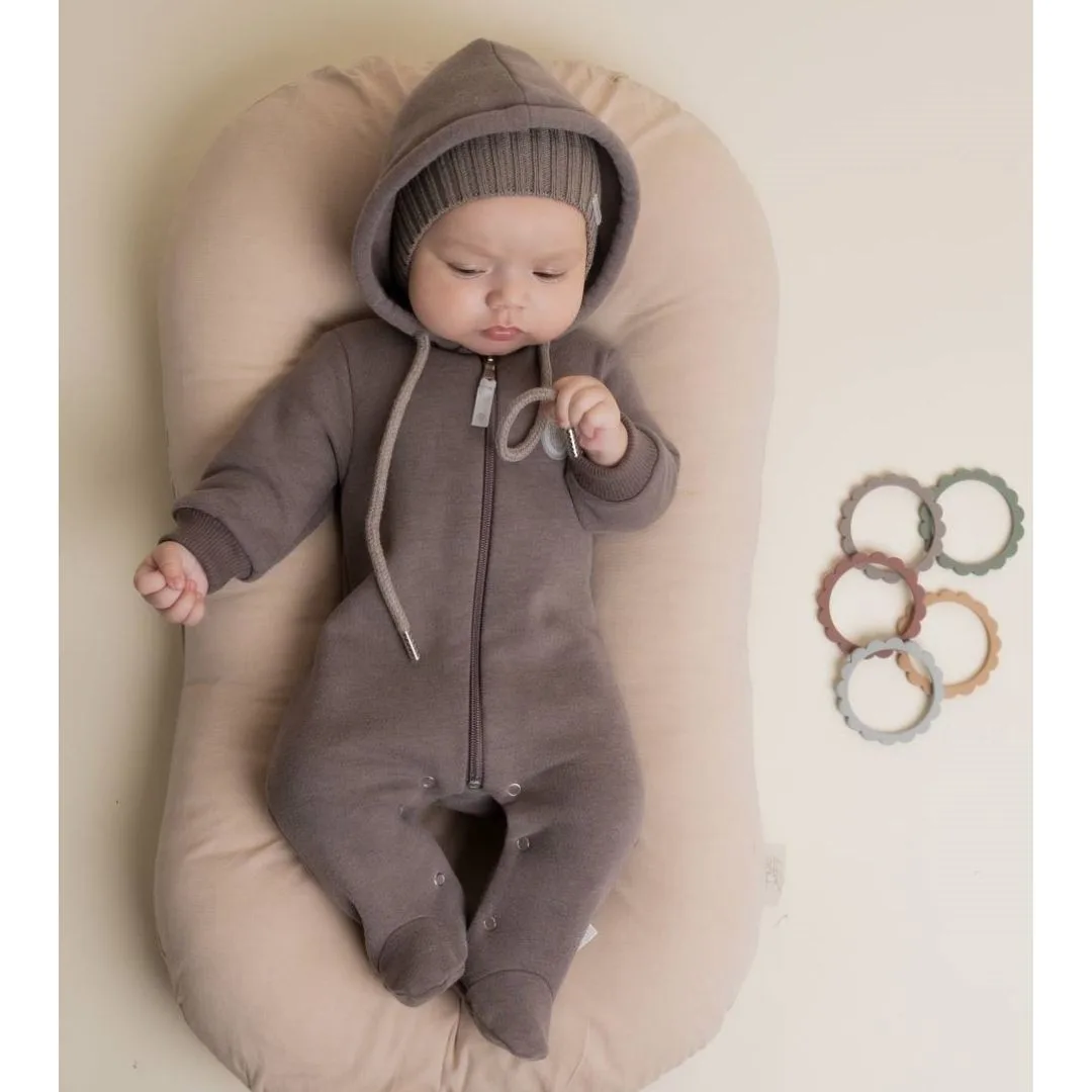 флисовый комбинезон цв. кофейный мусс Наследникъ Выжанова МН02050-07022