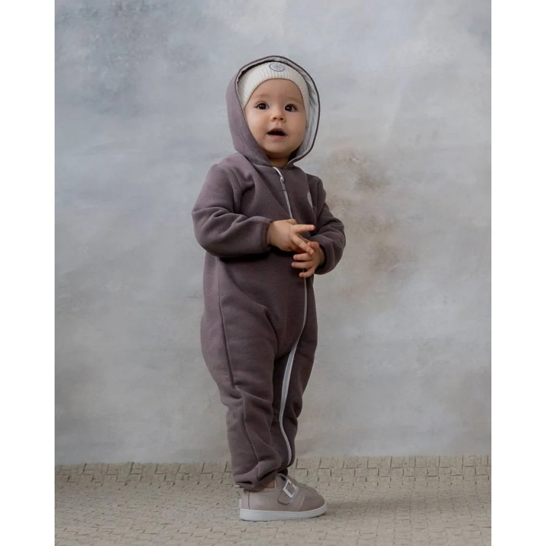 флисовый комбинезон цв. кофейный мусс Наследникъ Выжанова 308-07022 — изображение 3