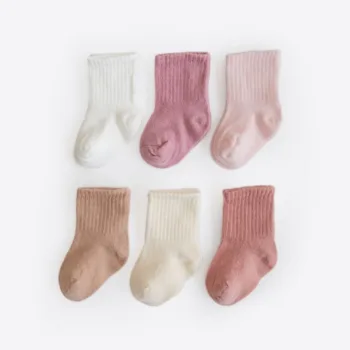 носочки Kitikate для новорожденной девочки в комплекте 6 пар S99853-05