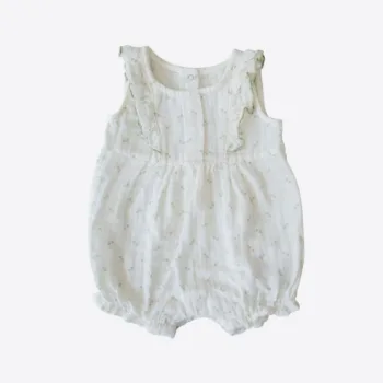 нежный муслиновый ромпер для девочки Kitikate S60212