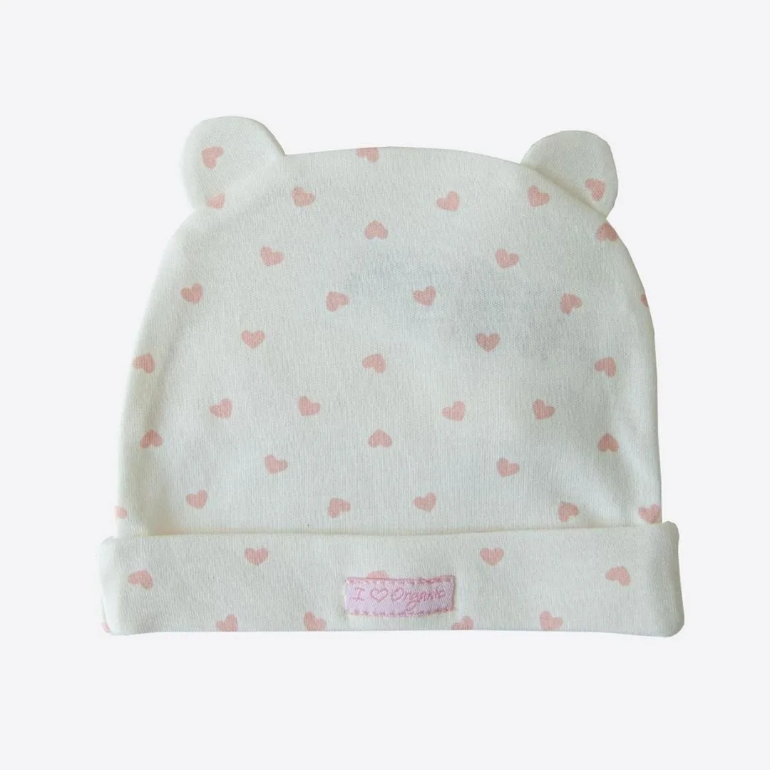 шапка для новорожденной девочки в комплекте 2шт Kitikate S31221-02 — изображение 3