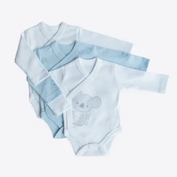 KOALA кимоно боди для мальчика в комплекте 3шт Kitikate S60495