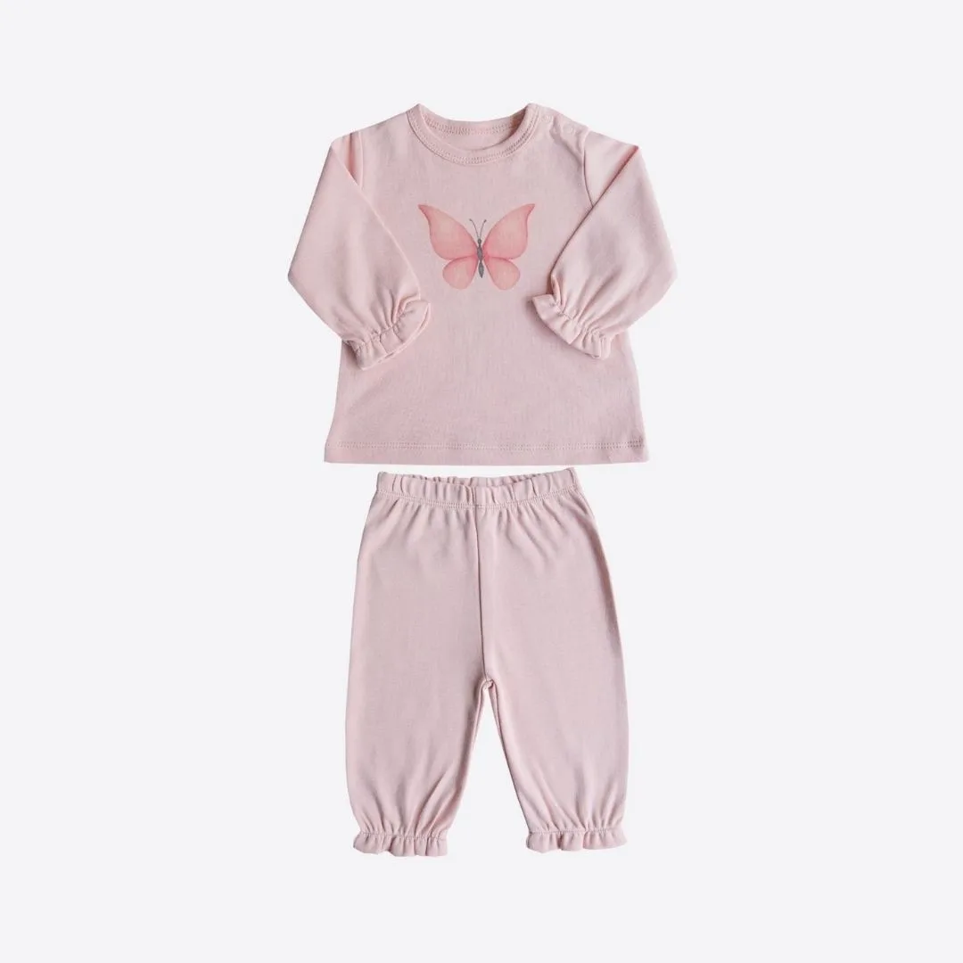 ELIZA уютная пижама домашний костюм для девочки Kitikate S60476 — изображение 2