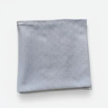 трикотажная пеленка в рубчик для новорожденных 100*90см LS-50103