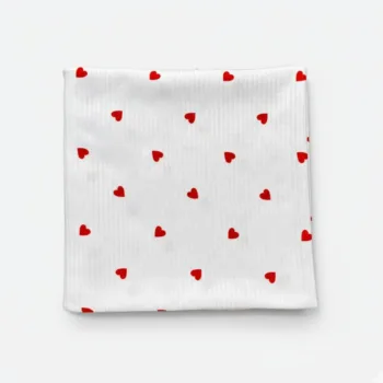 трикотажная пеленка в рубчик для новорожденных 100*90см LS-50122