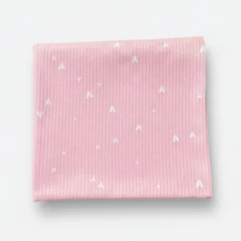 трикотажная пеленка в рубчик для новорожденных 100*90см LS-50119