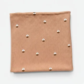 трикотажная пеленка в рубчик для новорожденных 100*90см LS-50137