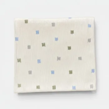 трикотажная пеленка в рубчик для новорожденных 100*90см LS-50116