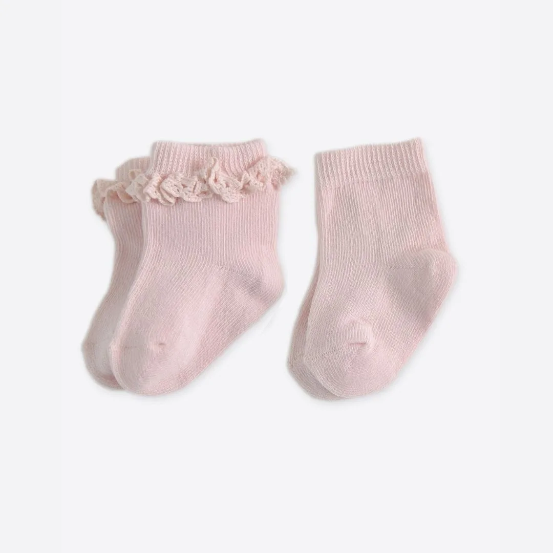 носки с рюшами в комплекте 2 пары Kitikate S52381-3