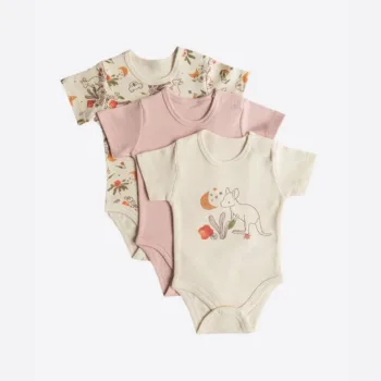 HAPPY KOALA летний боди для девочки 3шт Kitikate S60667