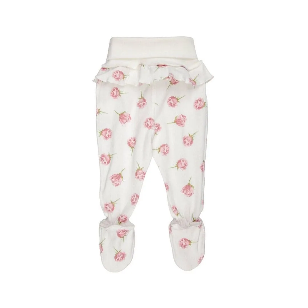 ползунки для новорожденной девочки коллекция Роза Наследникъ Выжанова 05003-02020 — изображение 3