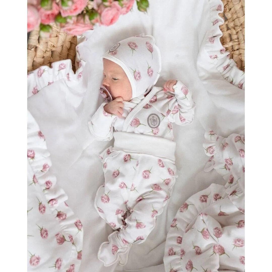 ползунки для новорожденной девочки коллекция Роза Наследникъ Выжанова 05003-02020 — изображение 2