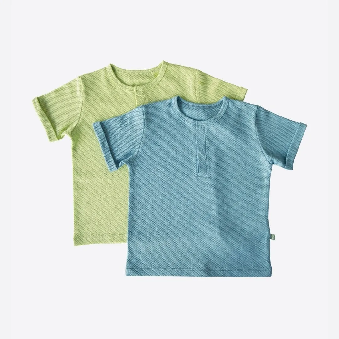 летняя футболка для мальчика в комплекте 2шт Kitikate S40087