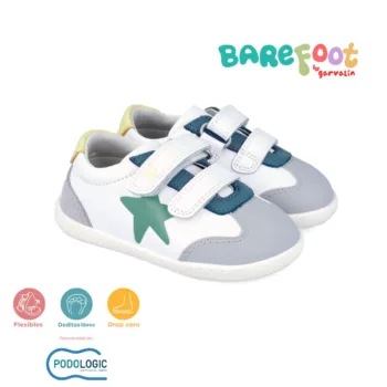 босоногие (barefoot) детские кеды Garvalin Испания 262320-C863