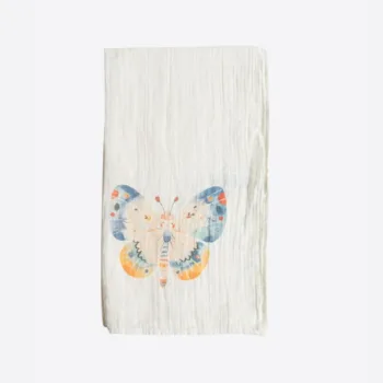 Бабочка муслиновый плед 80*90см из органик хлопка Kitikate S60588