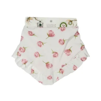 слюнявчик для новорожденных коллекция Роза Наследникъ Выжанова 11002-02020