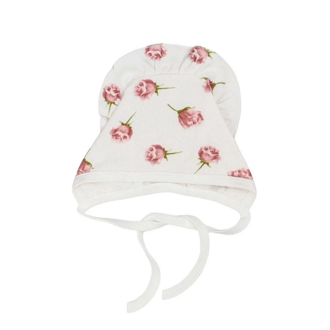 чепчик с рюшей коллекция Роза Наследникъ Выжанова 09003-02020 — изображение 3