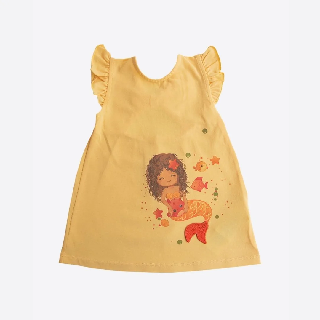 платье-футболка для девочки Kitikate S60691