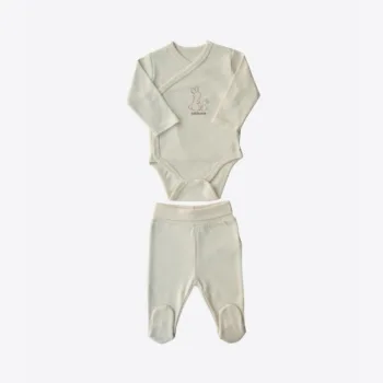 кимоно боди в комплекте с ползунками Kitikate S80059-04