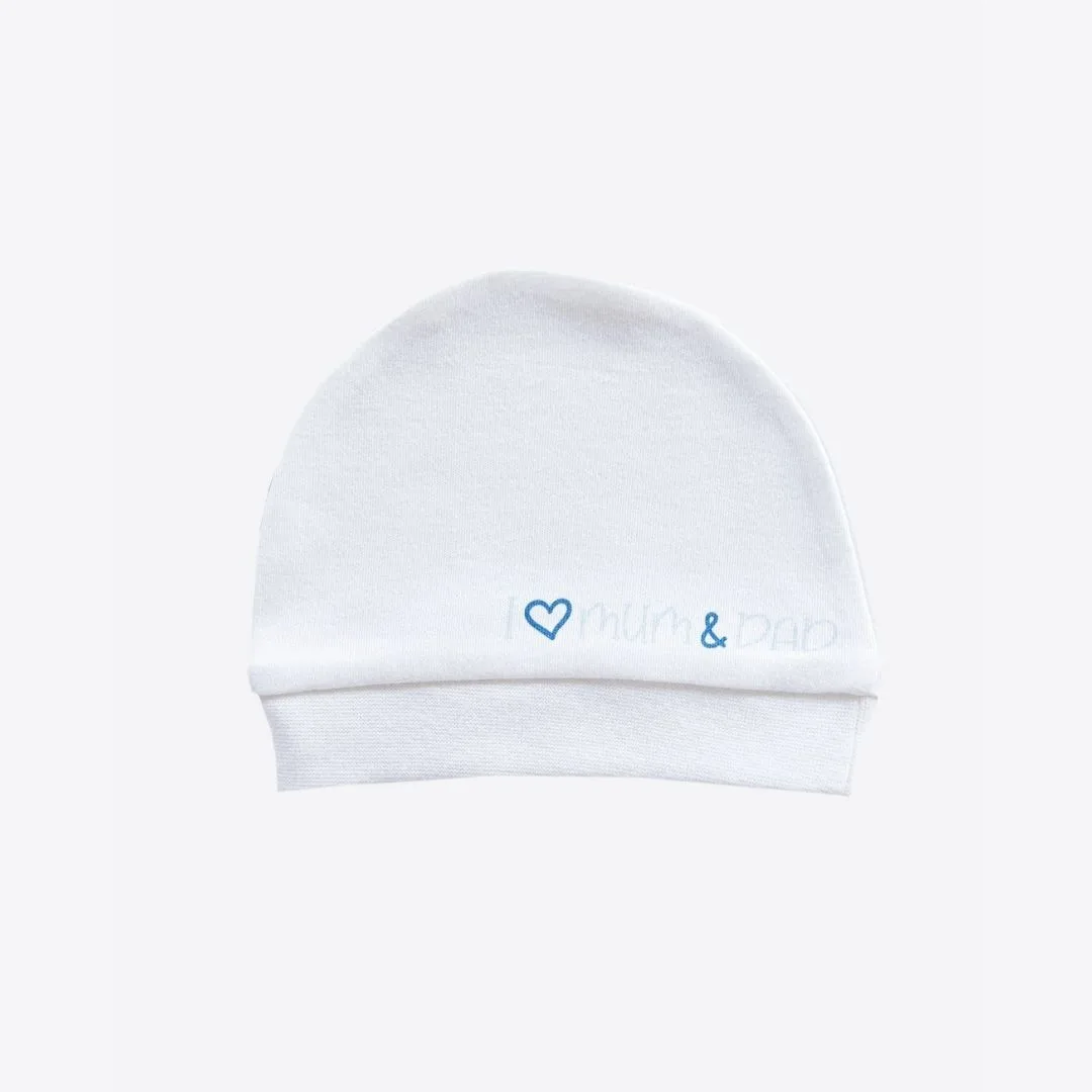 I LOVE MUM & DAD 5 предметник набор для новорожденного мальчика Kitikate S60855-01 — изображение 4