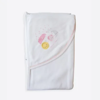 для новорожденных махровое полотенце с уголочком Kitikate S37094-02