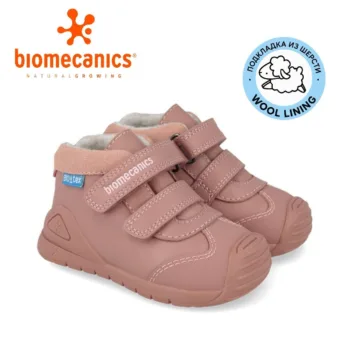 детские утеплённые зимние ботинки Biomecanics Испания 261134-E159FB