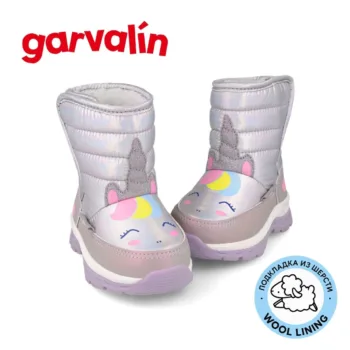 детские зимние сапожки с утеплением Garvalin Испания 261840-A164