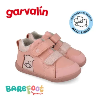 barefoot детские ботинки с утеплением Garvalin Испания 261300-B193FB